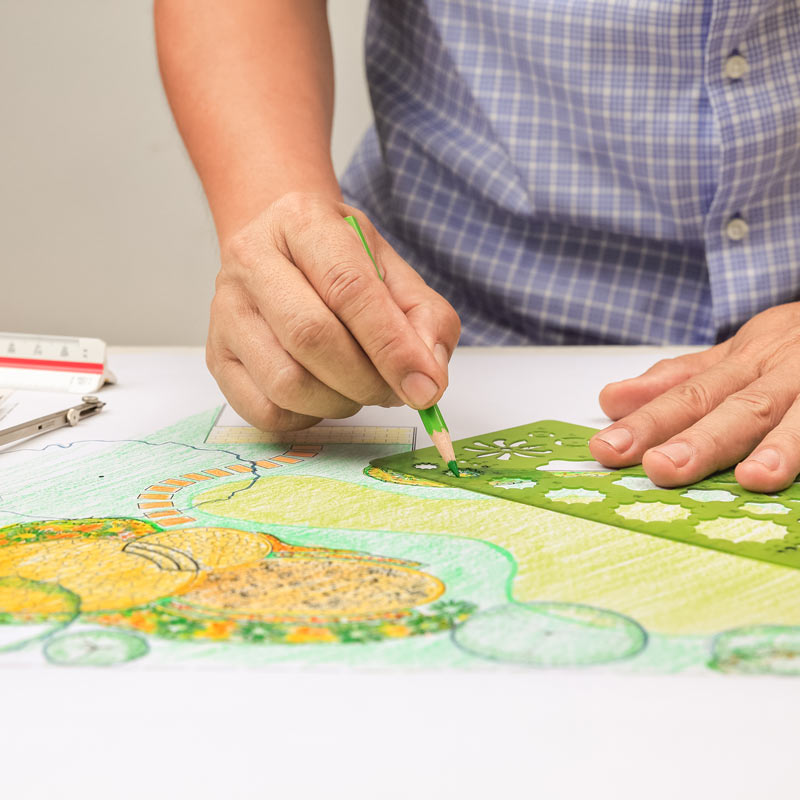 architetto paesaggista garden giardinieri fioriere Domino